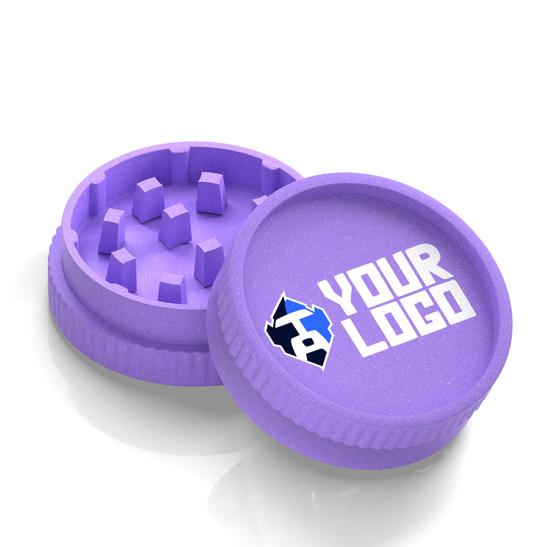 2-part Plant Grinder — Purple
