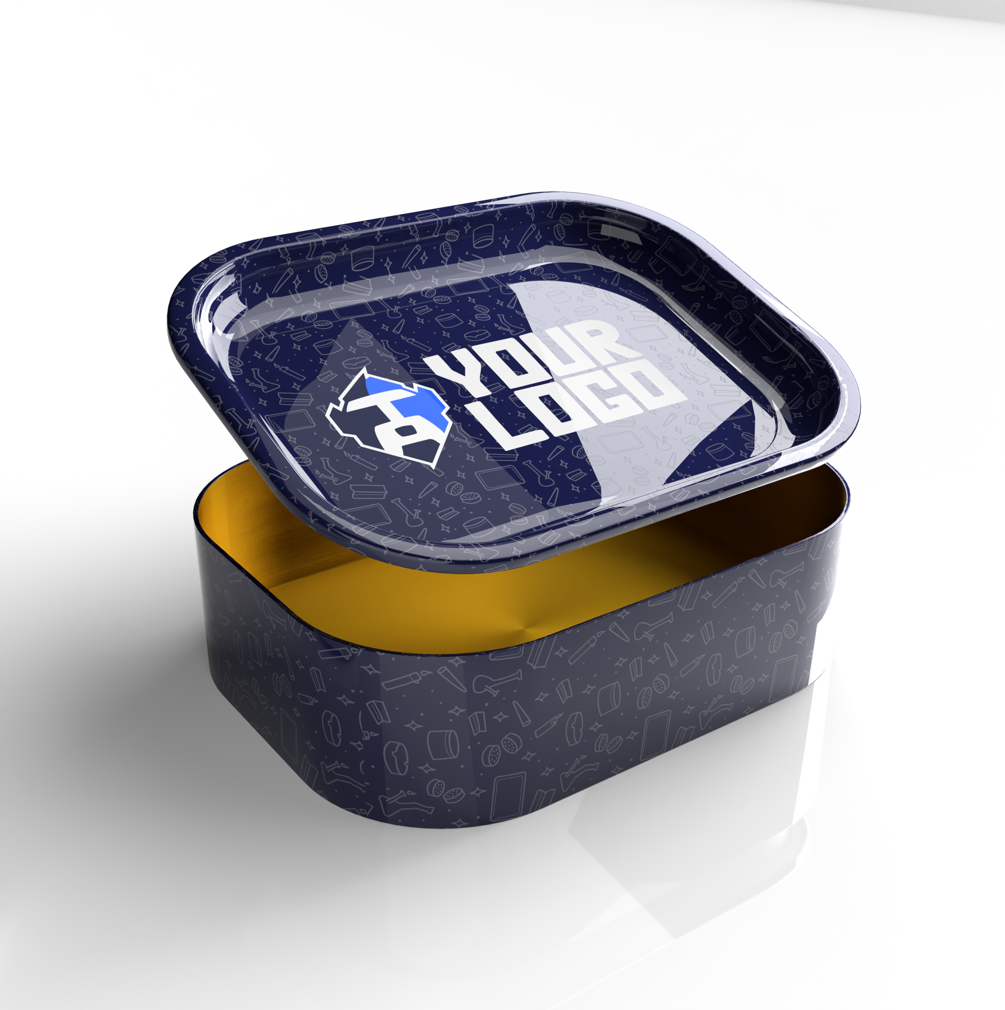 Rolling Tray + Storage