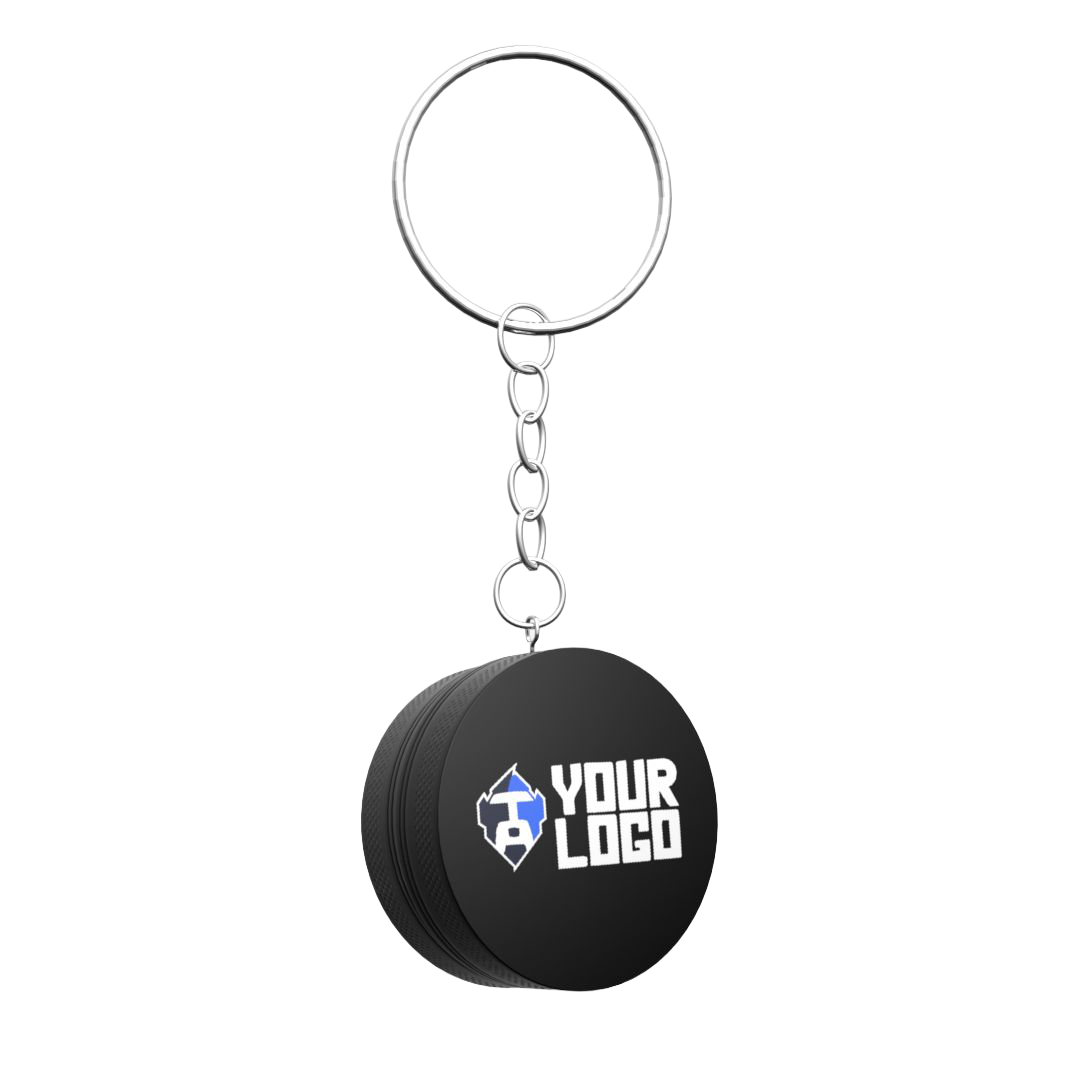 Zinc Keychain Grinder — Black
