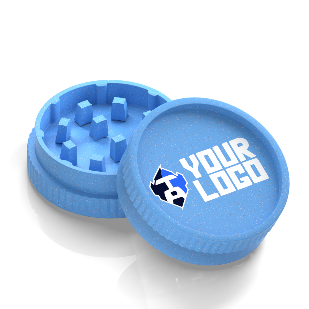 2-part Plant Grinder — Blue